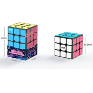 QY Fluorescent Sticker 3x3 Cube