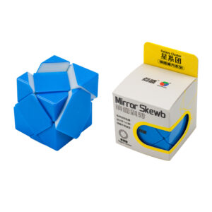 Galaxy Cluster Mirror Skewb(Solid, Non-Magnets)-Blue