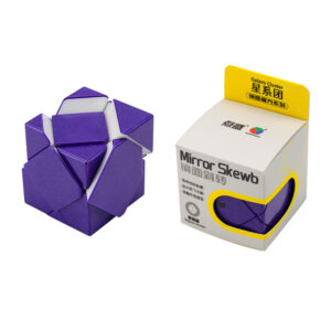 Galaxy Cluster Mirror Skewb(Solid, Non-Magnets)-purple