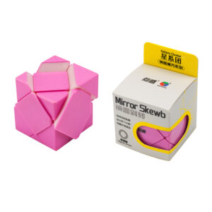 Galaxy Cluster Mirror Skewb(Solid, Non-Magnets)-pink