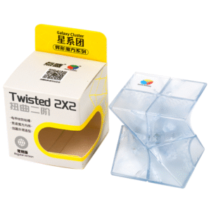 DianSheng Galaxy Cluster Twisted 2x2 transparent white