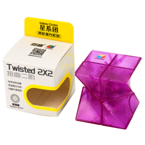 DianSheng Galaxy Cluster Twisted 2x2 transparent pink