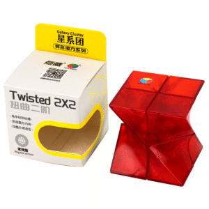 DianSheng Galaxy Cluster Twisted 2x2 transparent red