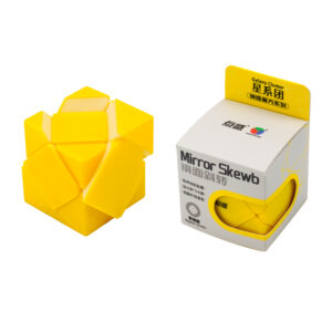 Galaxy Cluster Mirror Skewb(Solid, Non-Magnets)-yellow